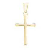 Cruciulita argint placată cu aur galben DiAmanti K0030G-DIA Cruciulita argint placată cu aur galben DiAmanti K0030G-DIA